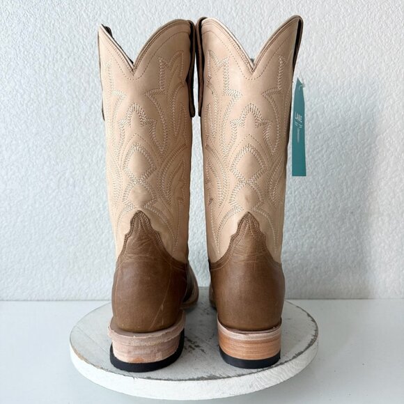 Lane SARATOGA Womens Square Toe Cowboy Boots 11 Desert Clay Western Cowgirl - Picture 4 of 13